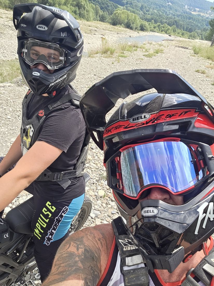 Pantalon Impulse Racing en sortie tout-terrain