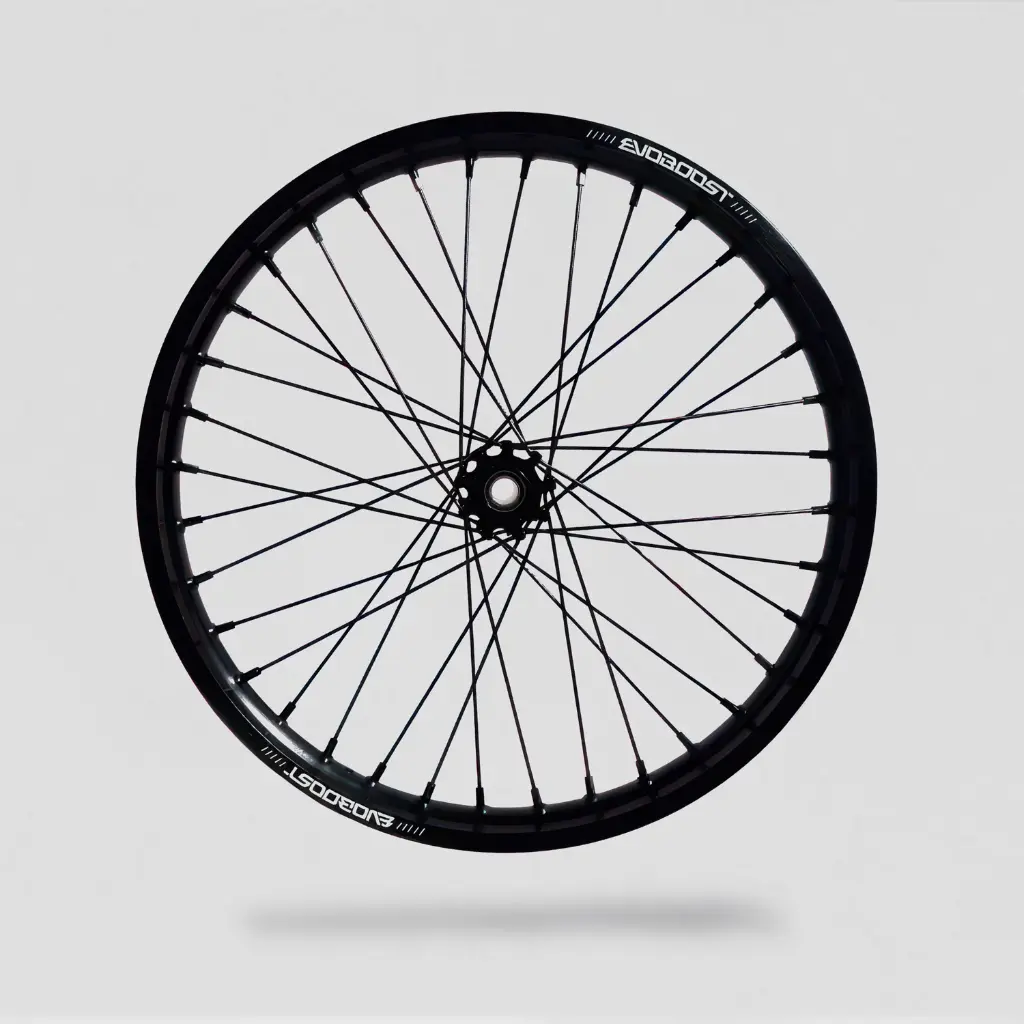 Jantes Renforcée EVO-BOOST 21*1.60 et 18*2.15 Full Black pour Ultra Bee 