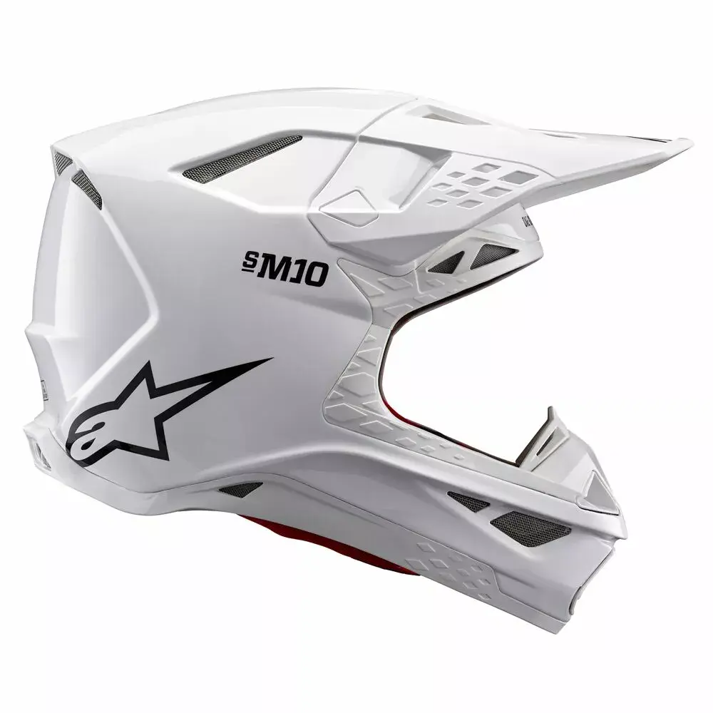 Casque Alpinestars Supertech M10 Solid White-4.webp