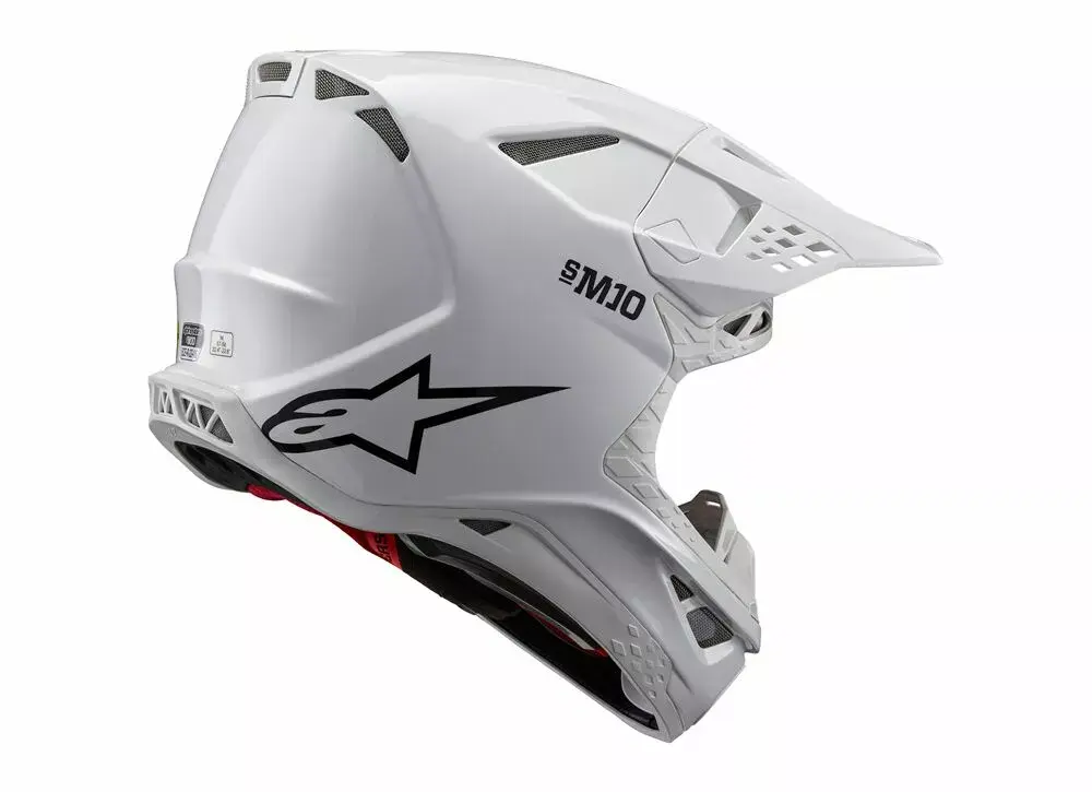 Casque Alpinestars Supertech M10 Solid White-6.webp