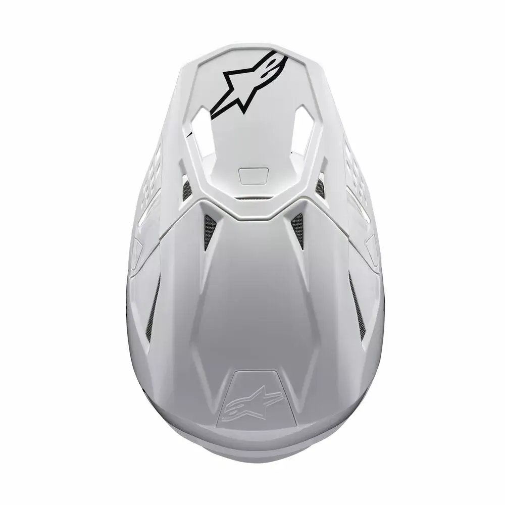 Casque Alpinestars Supertech M10 Solid White-7.webp