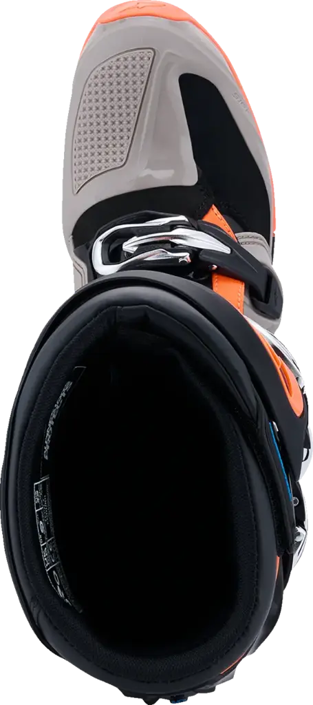 ALPINESTARS TECH 7 ENDURO – NOIR - GRIS CHAUD - ORANGE FLUO-3.webp