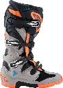 ALPINESTARS TECH 7 ENDURO – NOIR - GRIS CHAUD - ORANGE FLUO6.webp