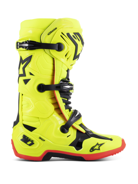 ALPINESTARS(MX) - BOOT TECH 10 YLW/BK/RD 7
