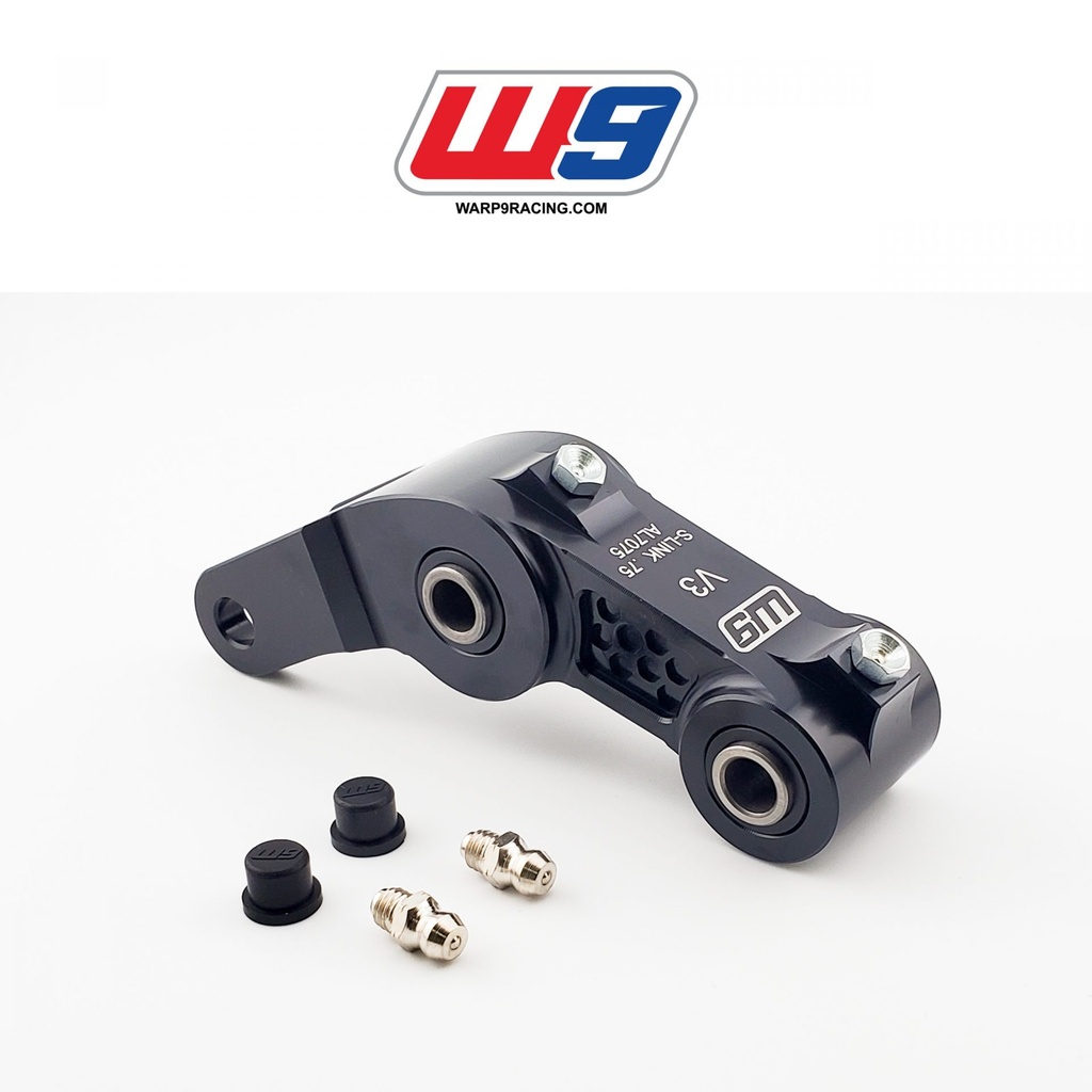 Biellette de Suspension V3 WARP 9 (Noir, Rise de 1.50" / 3,81cm)