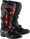 ALPINESTARS(MX) - BOOT TECH 7 BLACK/RED FLUO 12