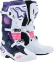 ALPINESTARS(MX) - BOOT TECH 10 WHT/VLT/NVY/PINK - 7 - 40,5