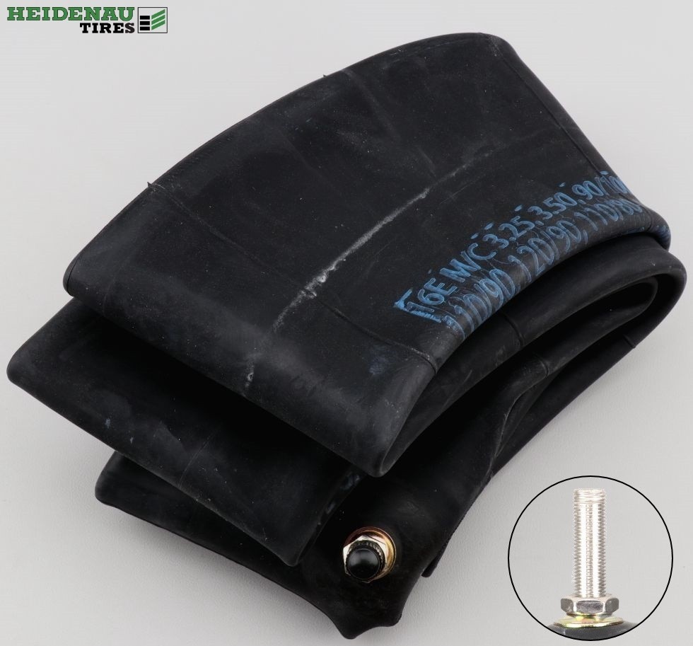Chambre à air 16 pouces (3.25/3.50-16) valve Schrader Heidenau renforcée