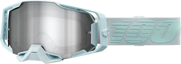 MASQUE 100% ARMEGA FARGO – MIROIR ARGENT / BLEU & ARGENT MAT
