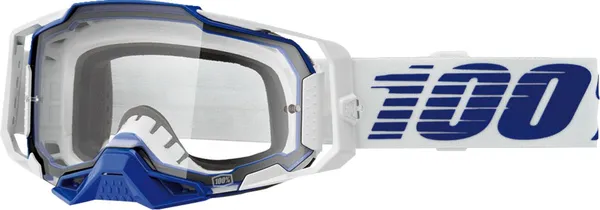 [26013443] MASQUE 100% ARMEGA BLUE – ÉCRAN CLAIR / BLEU & BLANC