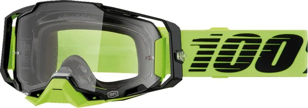 [26013444] MASQUE 100% ARMEGA NEON – ÉCRAN CLAIR / JAUNE FLUO & NOIR