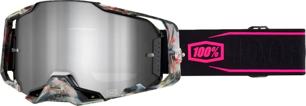 [26013602] MASQUE100% ARMEGA SARCELLE – MIROIR ARGENT / BLEU & ROSE