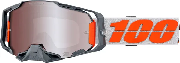 MASQUE 100% ARMEGA HiPER® SILVER – MIROIR ARGENT / GRIS & ORANG