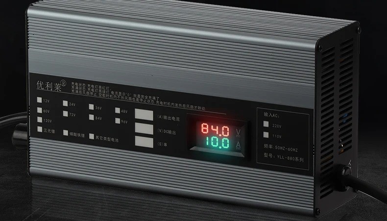 Chargeur 74V 20S 84V li-ion, Réglable de 5A à 20A - 220 230V EU, connecteur IP20 origine Ultra Bee