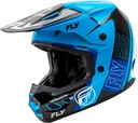 Casque FLY RACING Kinetic Rally - bleu/noir/blanc