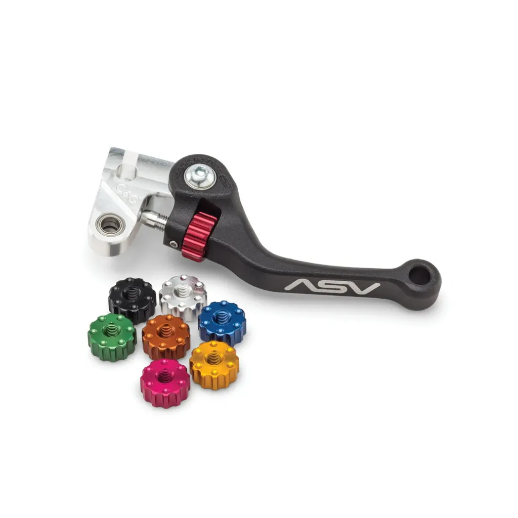 Molettes de réglage de garde ASV Dirt (x2) – Leviers F4 & C6 – Stark