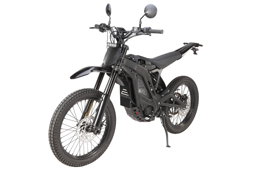 ERIDE PRO SR - Selle courte  -72V50Ah – 3600Wh – Moto électrique haute performance (Homologuée L1E - 50cc)