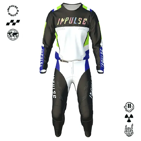 [TE.IMP.15] Tenue de motocross personnalisée IMPULSE TECH – 100% Made in France