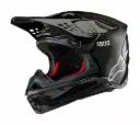 Casque ALPINESTARS Supertech M10 Solid - XS - Noir/Brillant