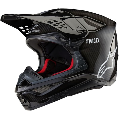 ALPINESTARS(MX) - HELMET SM10 SOLID CARB M
