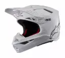 Casque ALPINESTARS Supertech M10 Solid – Sécurité & Légèreté haut de gamme - Taille L - Blanc/Brillant