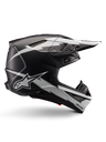 Casque Cross Alpinestars SM10 AMP Noir / Blanc – Taille S