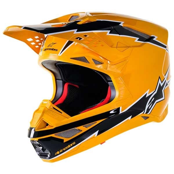 ALPINESTARS(MX) - HELMET SM10 AMP BLK/YL L