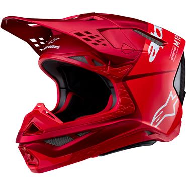 ALPINESTARS(MX) - HELMET SM10 FLOOD RED XL