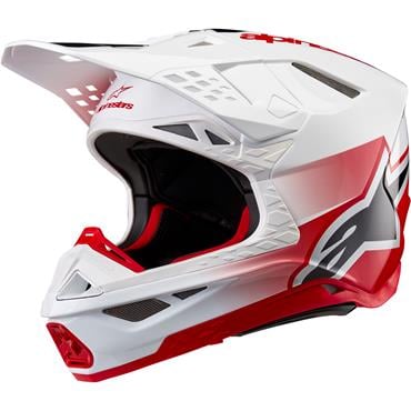 [01108370] ALPINESTARS(MX) - HELMET SM10 UNIT RD/WT M