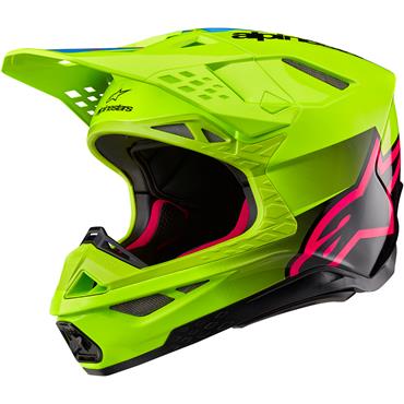 ALPINESTARS(MX) - HELMET SM10 UNIT YL/BK S