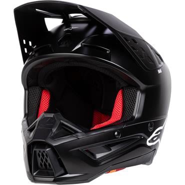[1108383] ALPINESTARS(MX) - HELMET SM5 SOLID BLACK M