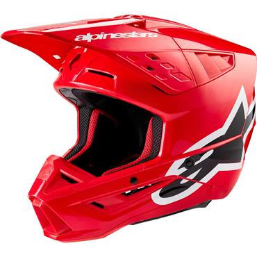 ALPINESTARS(MX) - HELMET SM5 CORP RED 2X