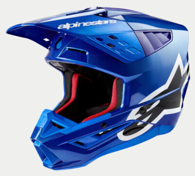 ALPINESTARS(MX) - HELMET SM5 CORP BLUE L
