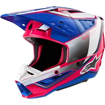 ALPINESTARS(MX) - HELMET SM5 SAIL PK/BL L