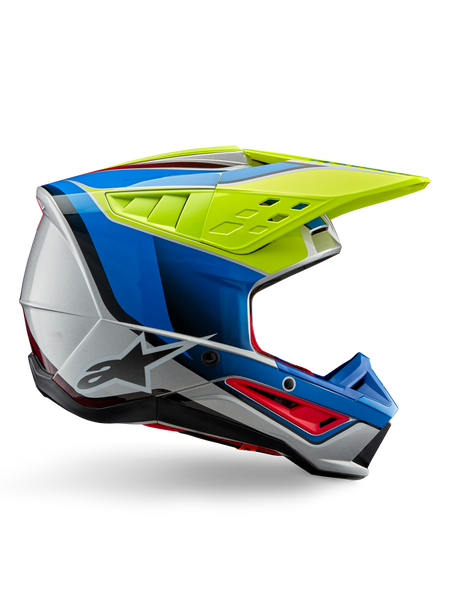 [1108435] ALPINESTARS(MX) - HELMET SM5 SAIL YLW/BL XS