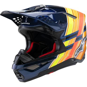 ALPINESTARS(MX) - HELMET S-M10 TLD25 BL/OR/YL XL