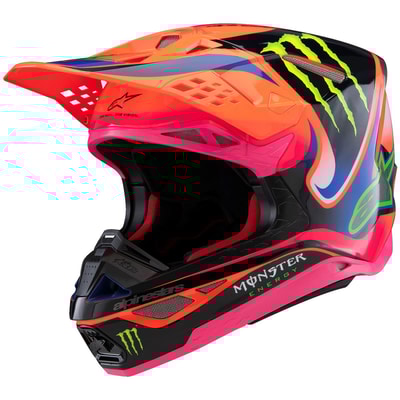 [01108674] ALPINESTARS(MX) - HELMET S-M10 DEEGAN OR/PU/PK X