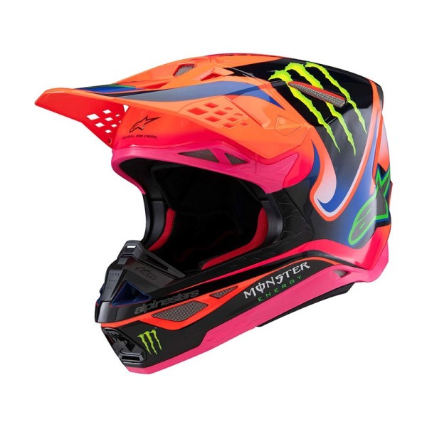 ALPINESTARS(MX) - HELMET S-M10 DEEGAN OR/PU/PK S