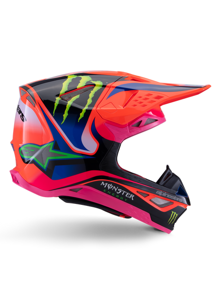 ALPINESTARS(MX) - HELMET S-M10 DEEGAN OR/PU/PK L