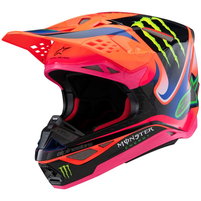 ALPINESTARS(MX) - HELMET S-M10 DEEGAN OR/PU/PK X