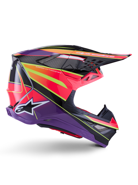 [1109045] ALPINESTARS(MX) - HELMET S-M10 ERA PINK/VIO/YL X