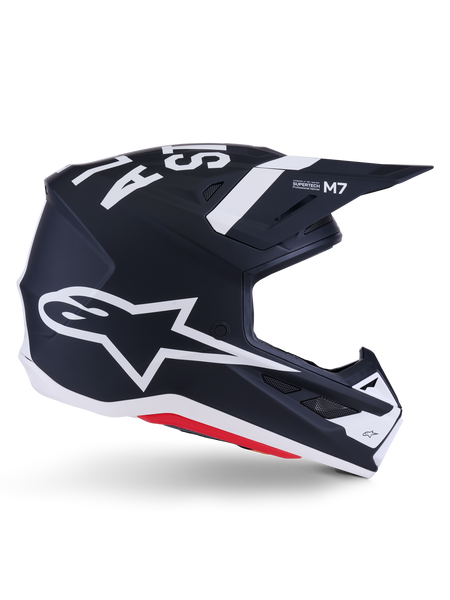 ALPINESTARS(MX) - HELMET SM7 DASHER BLK/WHT XS