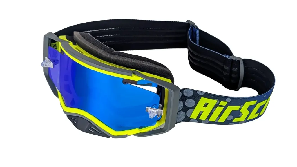 [001-017-MRIR1] AirScreen AERO EX Mario Roman 74 signature - Iridium Bleu