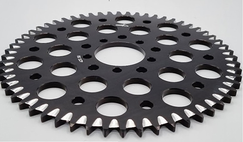 Couronne alu Anti boue / ultrarésistante (Noire, 54)