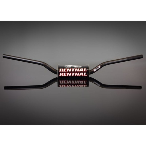 [06014696] Guidon Renthal Fatbar™ 839 Noir – Aluminium 7010-T6, Ø28,6 mm