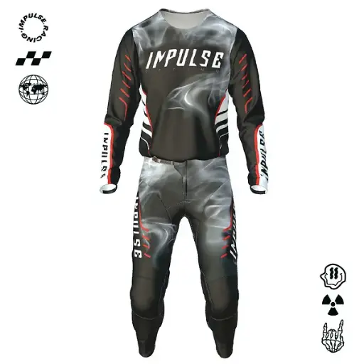 [TE.IMP.18] Tenue de motocross personnalisée IMPULSE SMOKE – Made in France