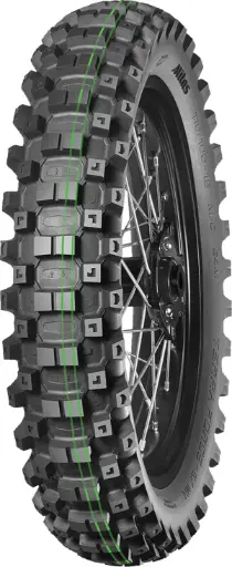 [03170784] Pneu Mitas Terra Force-EX MH Super Soft 110/100-18 – Enduro Hard / Gummy Double Bande Verte