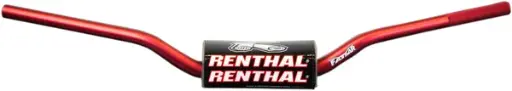[06014697] Guidon Renthal Fatbar™ 839 Rouge – Aluminium 7010-T6 Ø28,6 mm